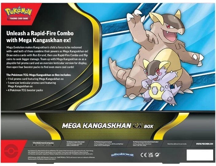 Pokémon - Mega Kangashkan ex Box - EN