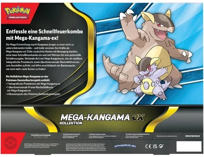 Pokémon - Mega Kangama ex Box - DE