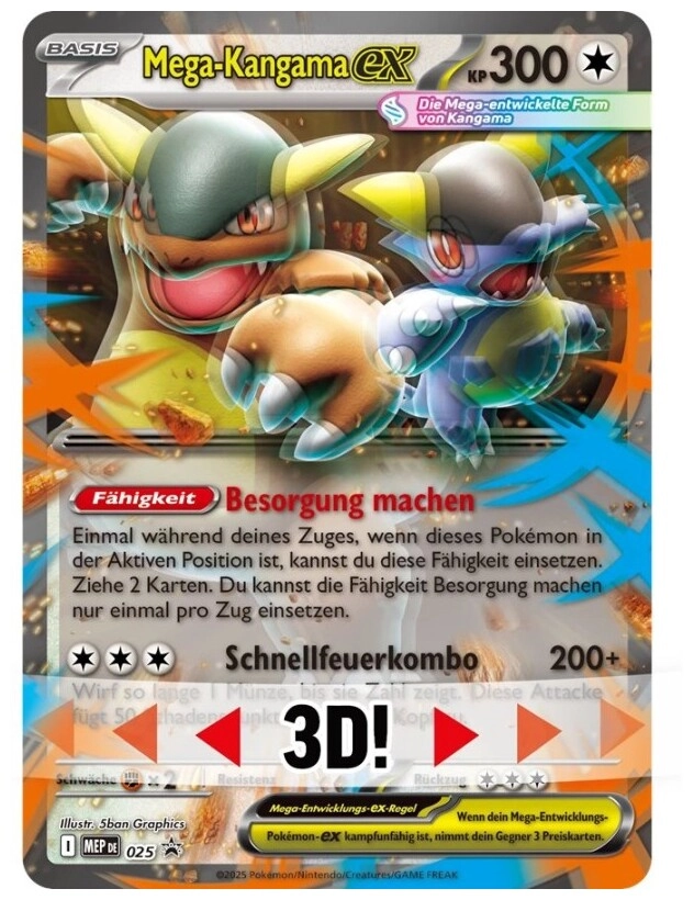 Pokémon - Mega Kangama ex Box - DE