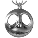 Nightmare before Christmas Metall-Schlüsselanhänger Jack Head with Bow