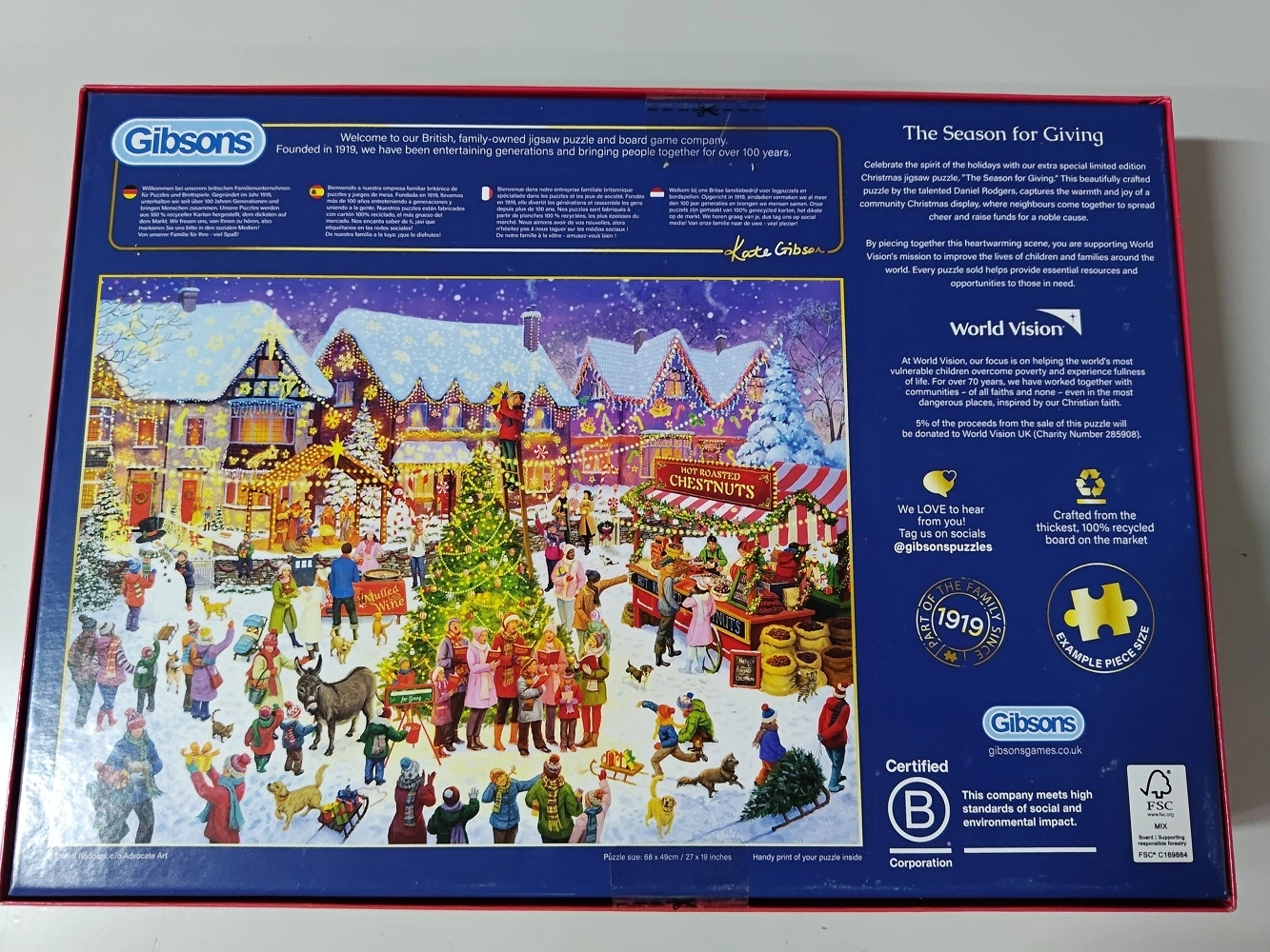 The Season For Giving - Christmas Limited Edition 2025 (Leicht defekte Verpackung)