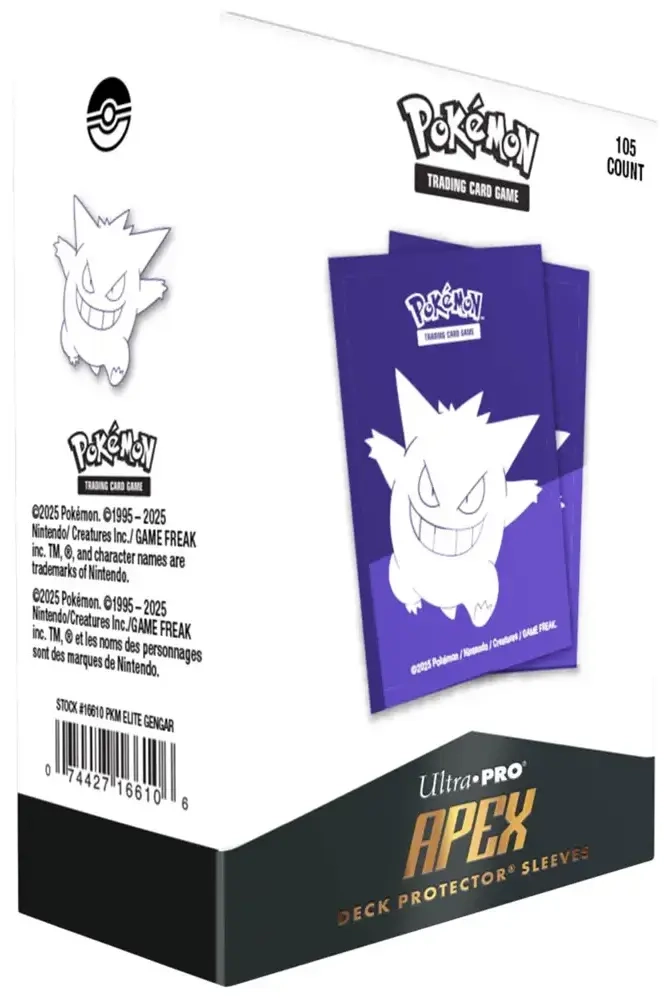 Pokémon - Gengar APEX Deck Protector Sleeves (105)