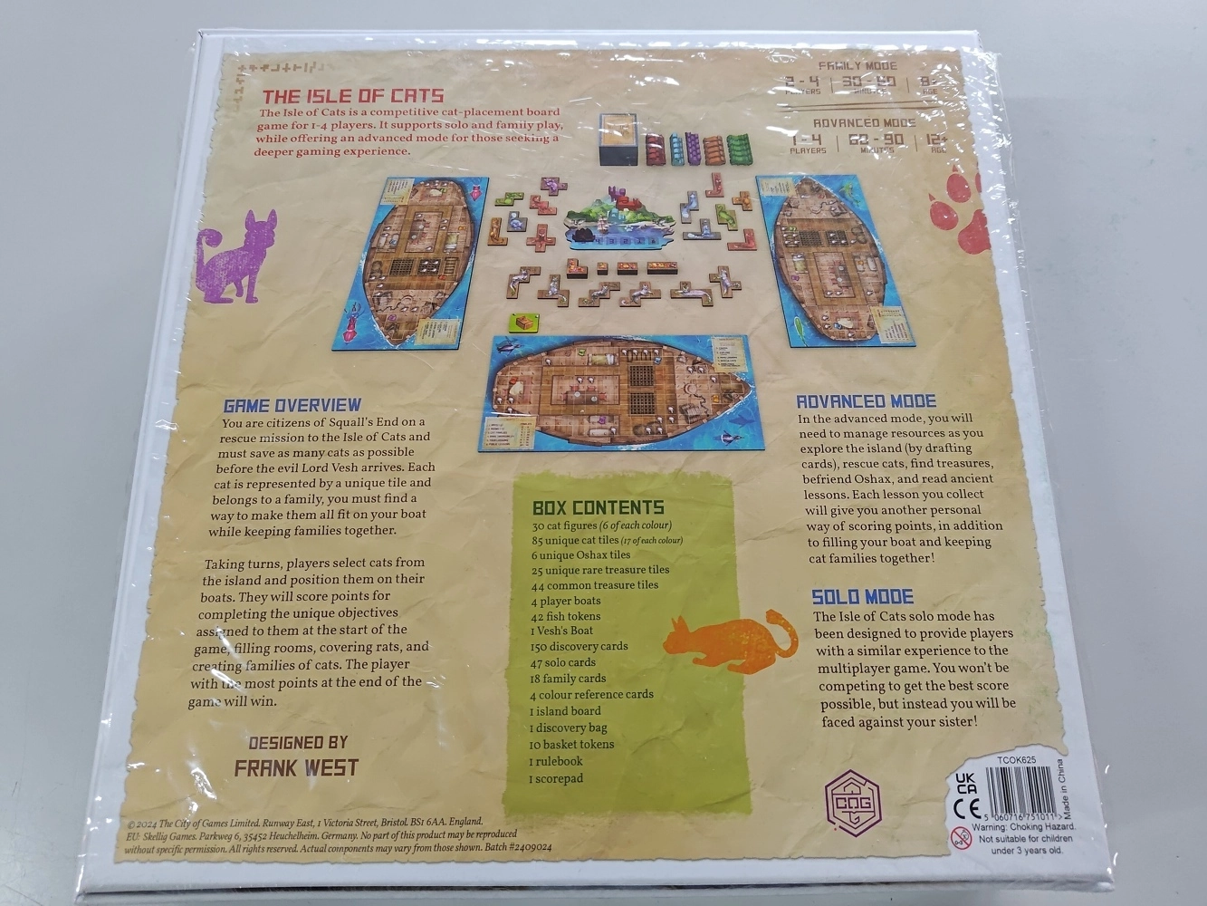 The Isle of Cats - EN (Leicht defekte Verpackung)
