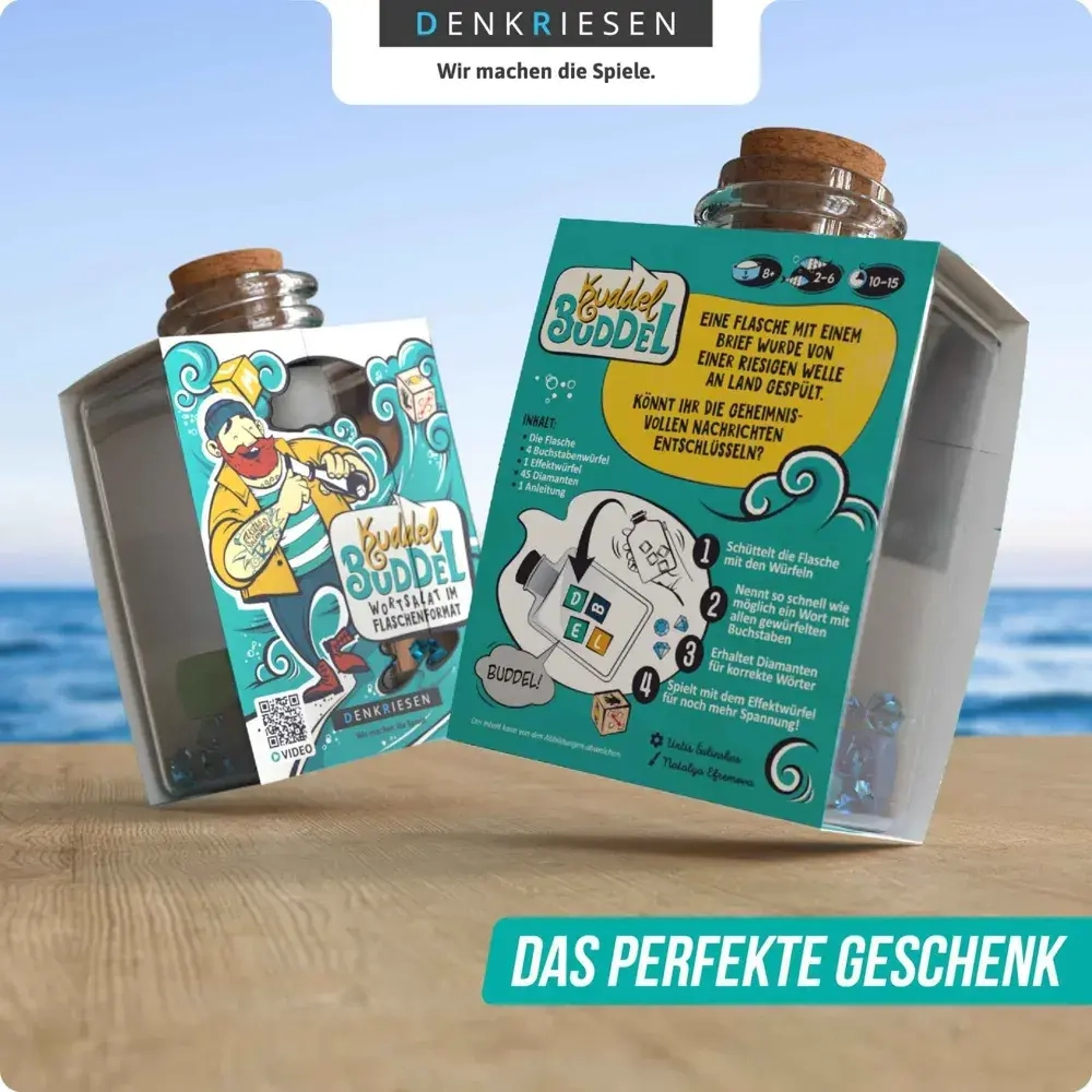 Kuddel Buddel – "Wortsalat im Flaschenformat"