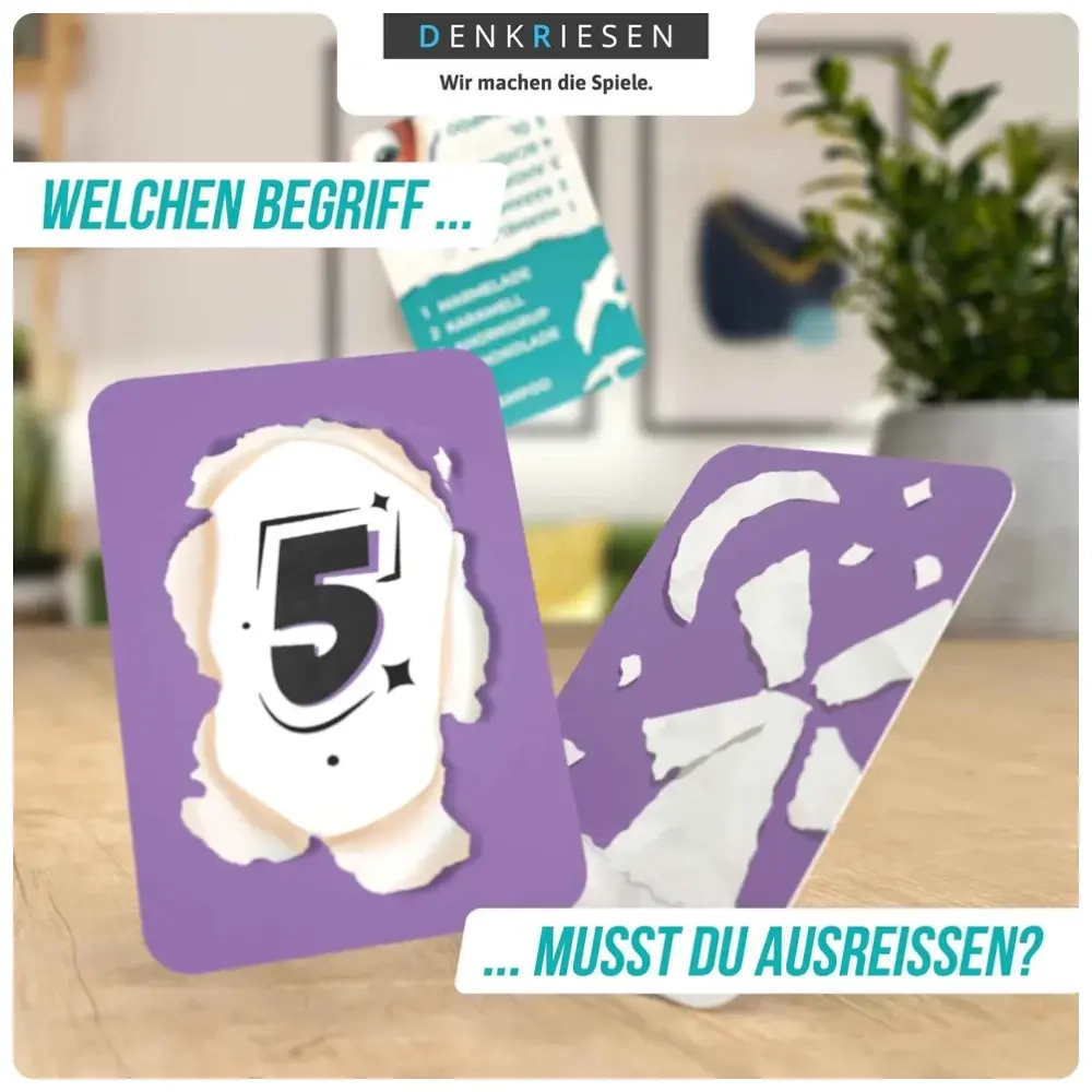 Reiss aus – "Das mitreissende Partyspiel!"