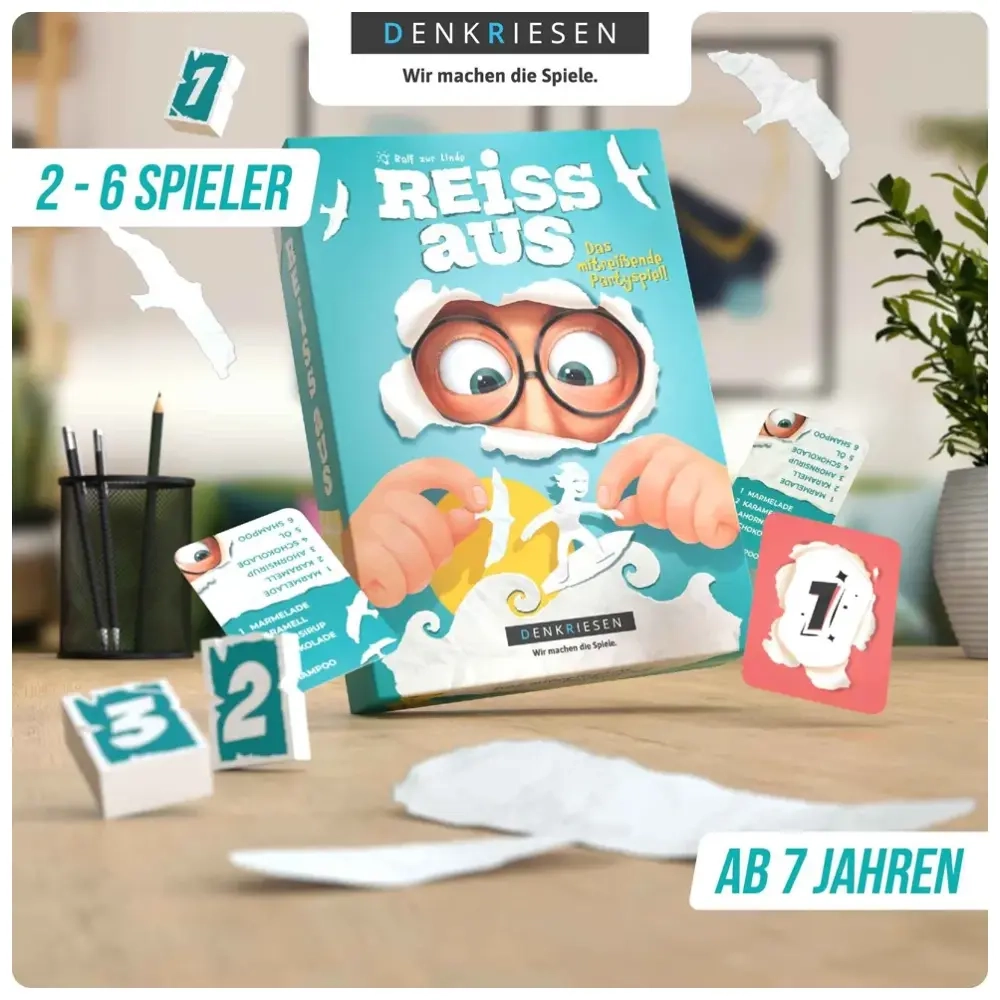Reiss aus – "Das mitreissende Partyspiel!"