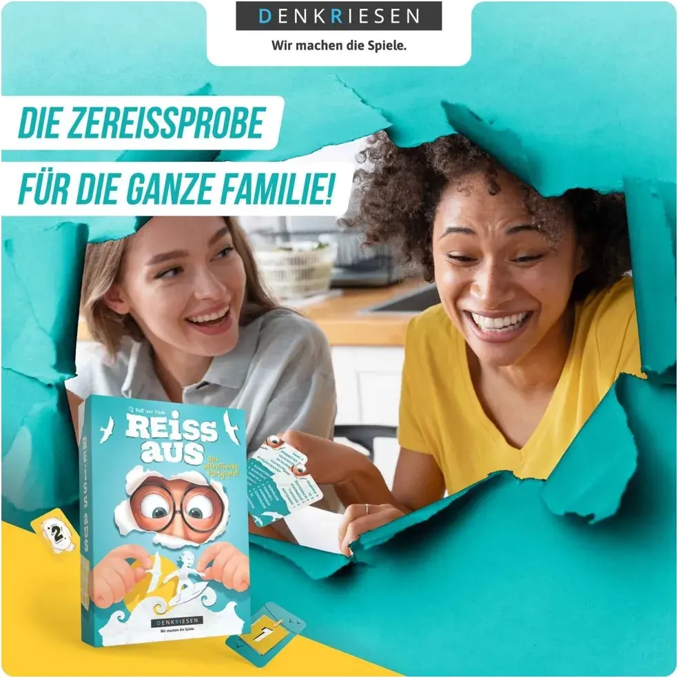 Reiss aus – "Das mitreissende Partyspiel!"