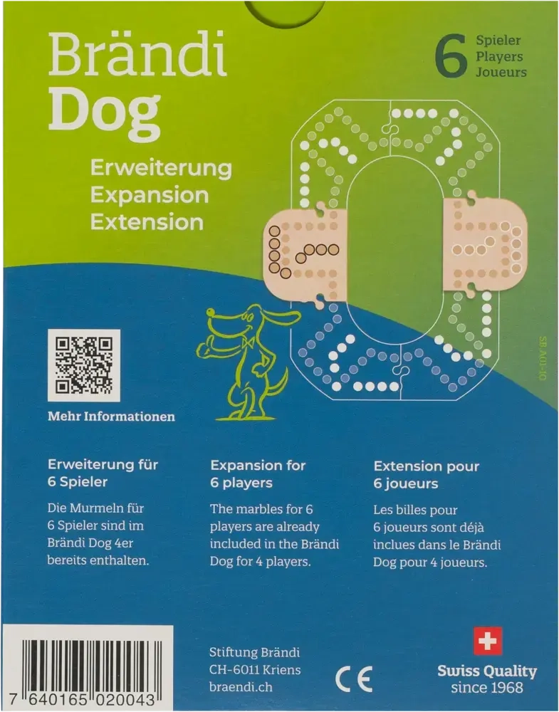 Brändi Dog Erweiterung für 6 Spieler
