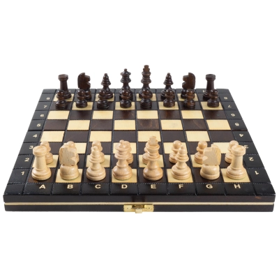 Reiseschach Gebrannt - 26.5cm