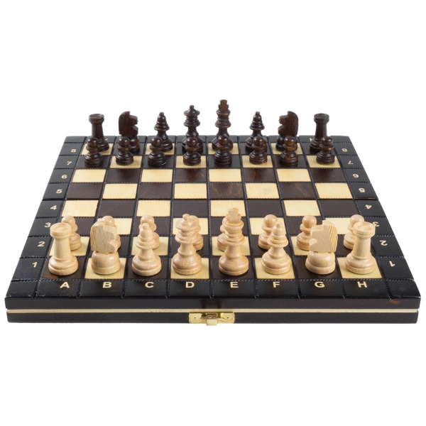 Reiseschach Gebrannt