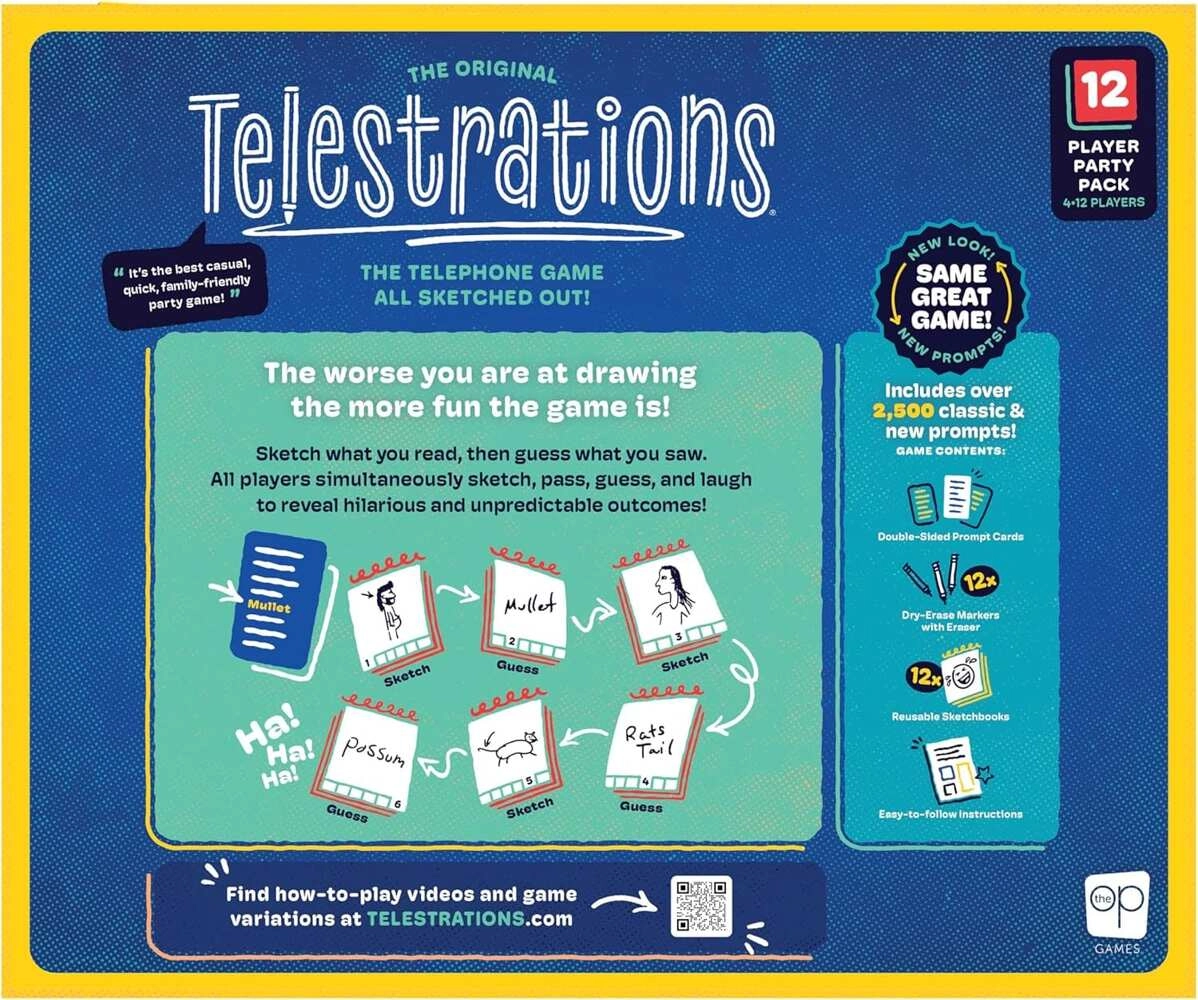 Telestrations 12 Player - Party Pack - EN