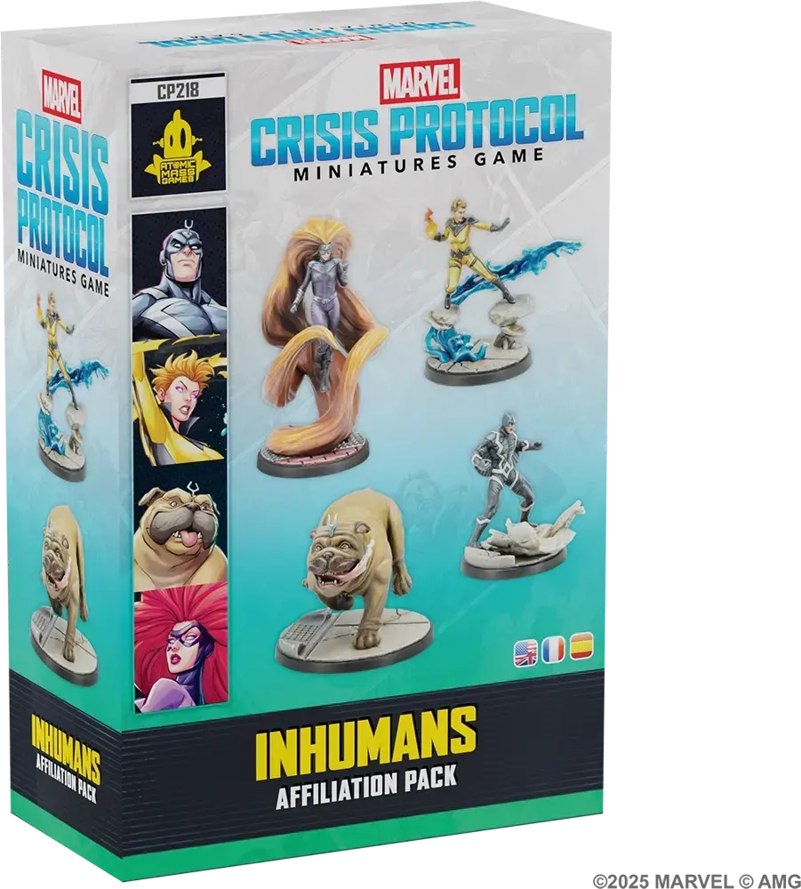 Marvel: Crisis Protocol – Inhumans Affiliation Pack - EN/FR