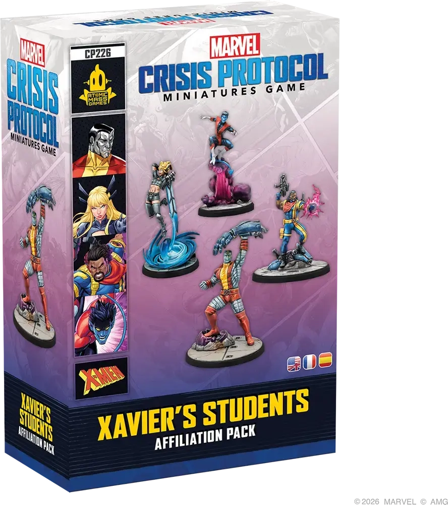 Marvel: Crisis Protocol – Xavier’s Students Affiliation Pack - EN/FR