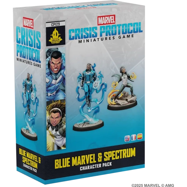 Marvel: Crisis Protocol – Blue Marvel & Spectrum Character Pack - EN/FR