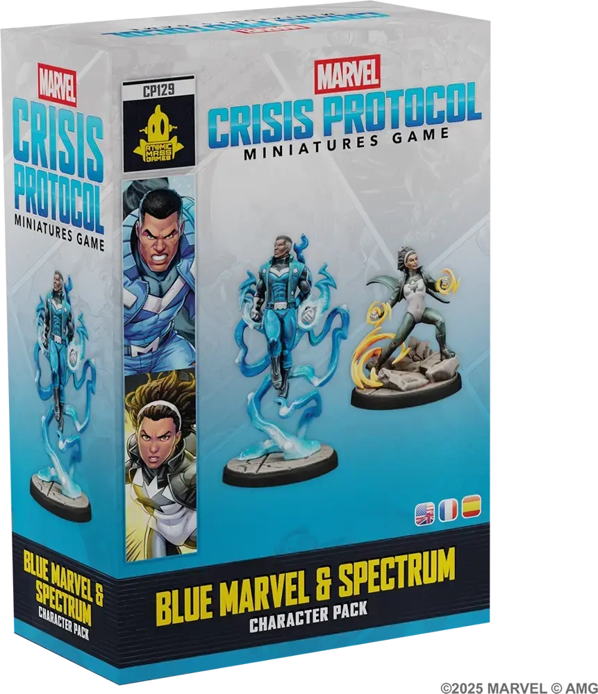 Marvel: Crisis Protocol – Blue Marvel & Spectrum Character Pack - EN/FR