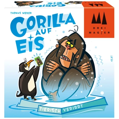 Gorilla auf Eis