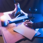 Wednesday Stiftehalter inkl. Schreibset