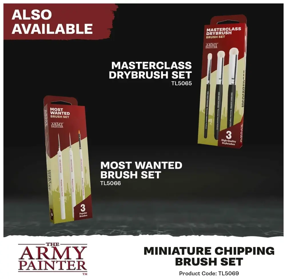Miniature Chipping Brush Set