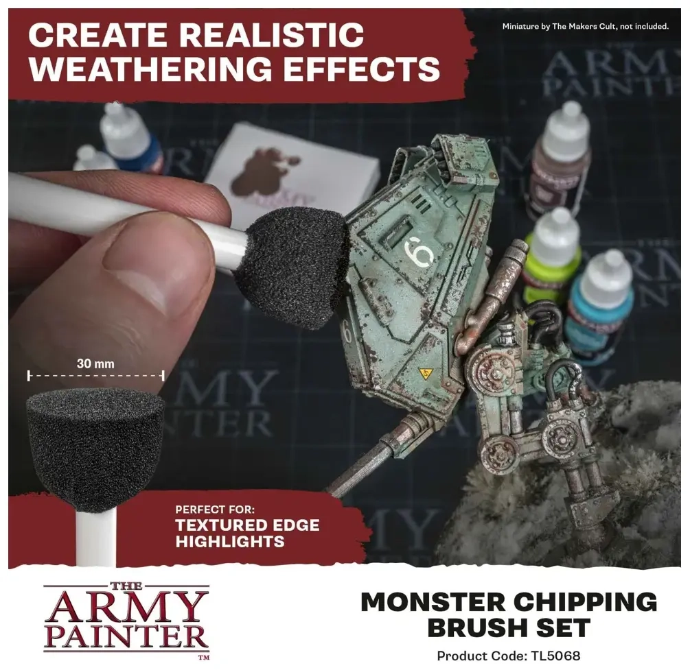 Monster Chipping Brush Set