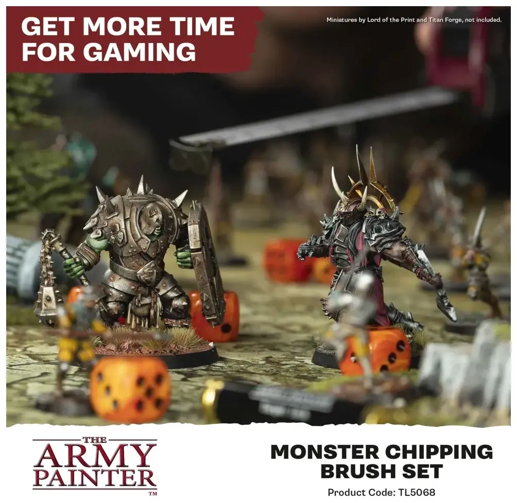 Monster Chipping Brush Set