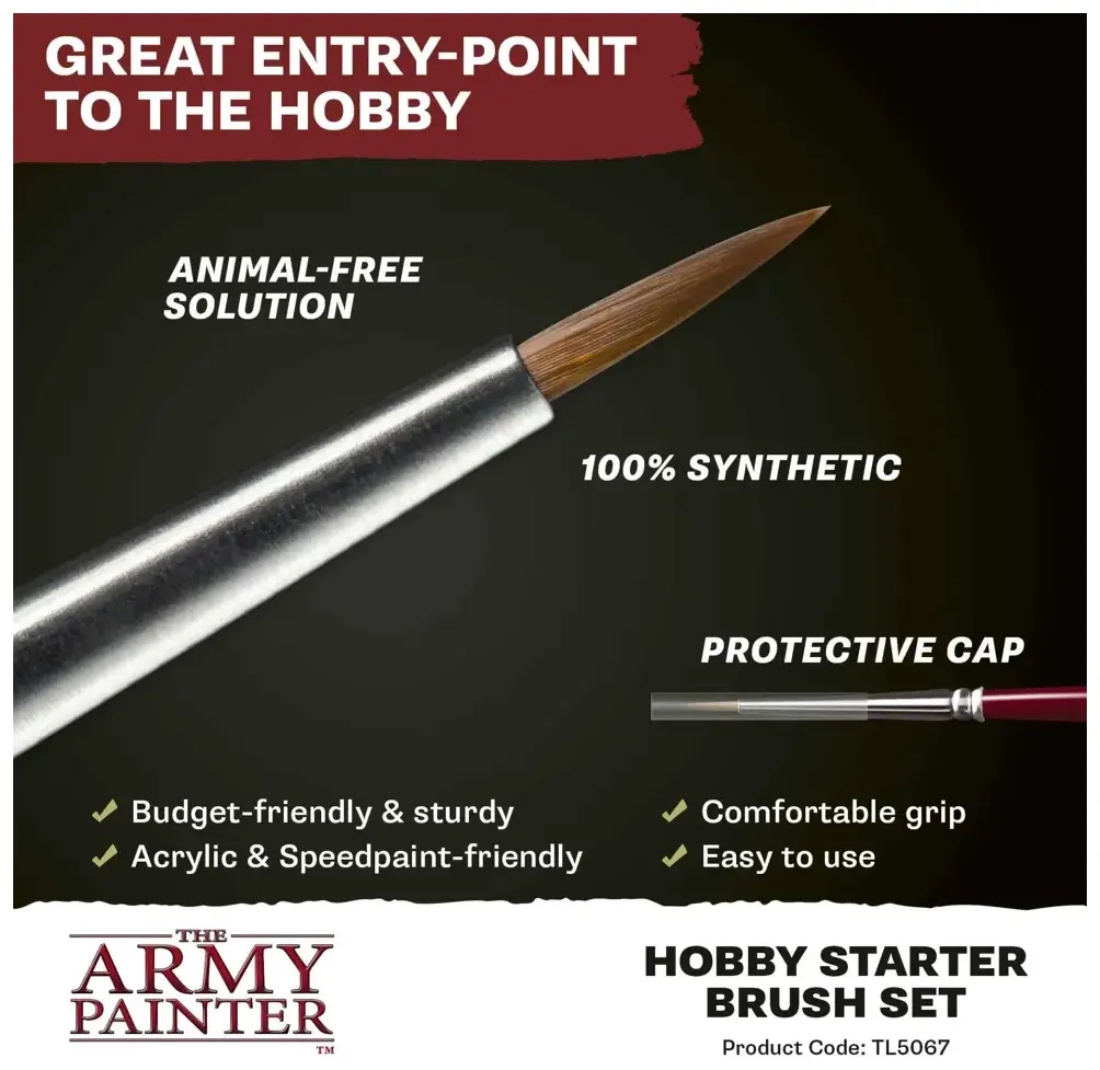 Army Painter Hobby Starter Brush Set
