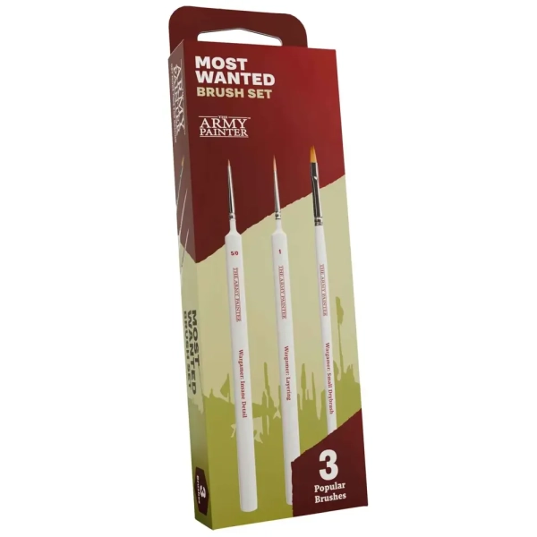 Army Painter Most Wanted Brush Set