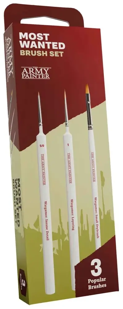 Army Painter Most Wanted Brush Set