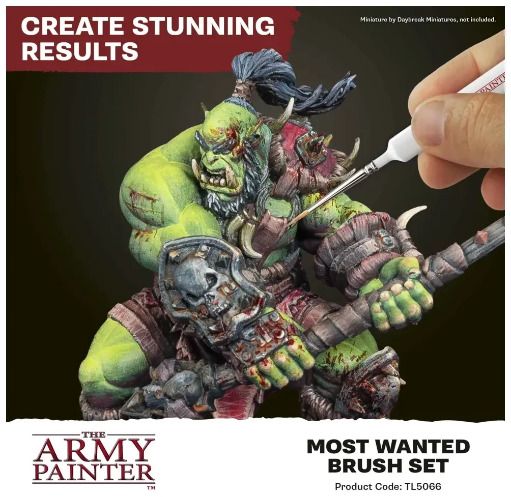 Army Painter Most Wanted Brush Set