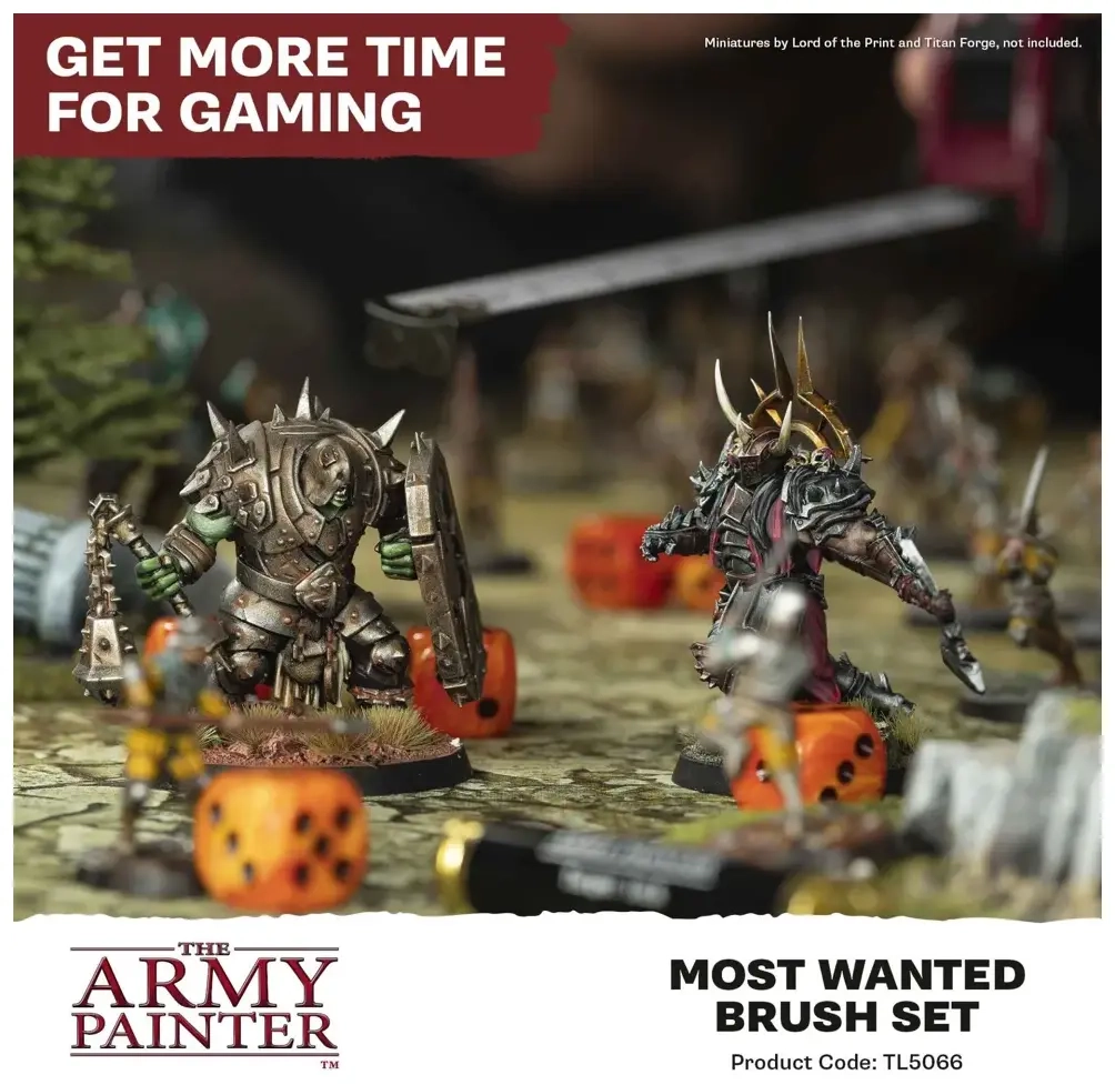 Army Painter Most Wanted Brush Set