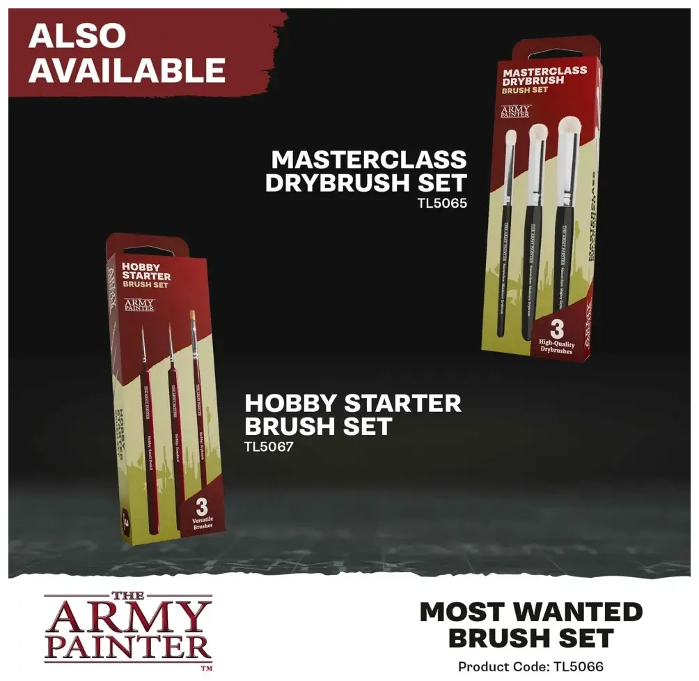 Army Painter Most Wanted Brush Set