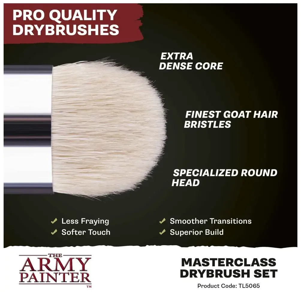Army Painter Masterclass Drybrush Set