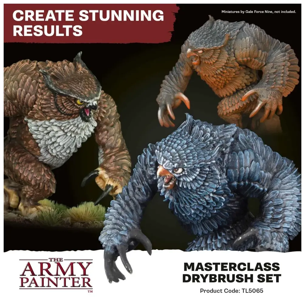 Army Painter Masterclass Drybrush Set