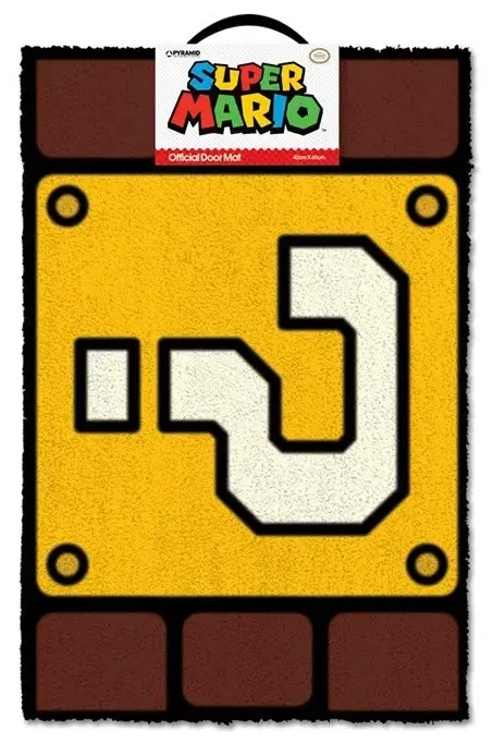 Dele - Super Mario (Question Mark Block) Door Mat