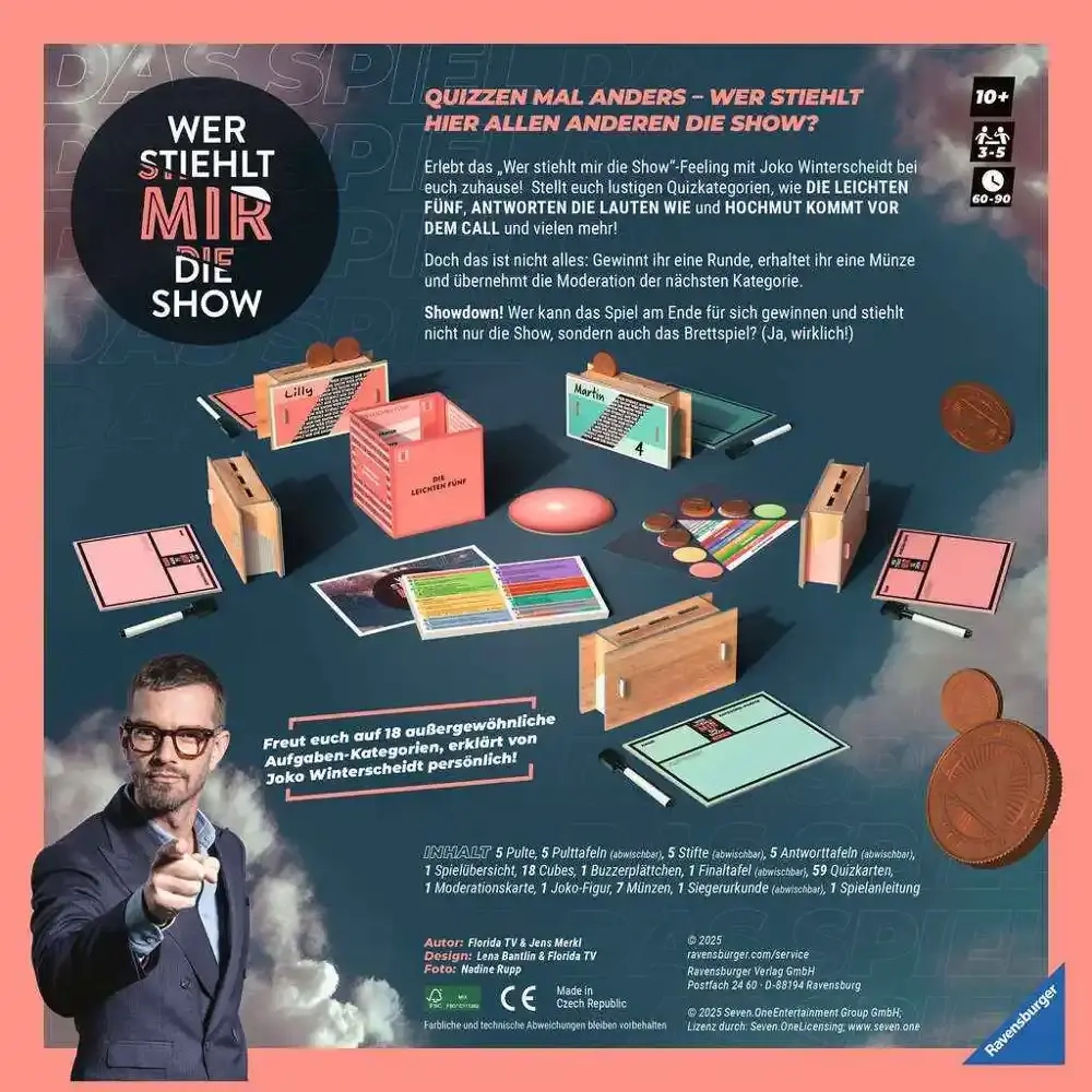 Wer stiehlt mir die Show?