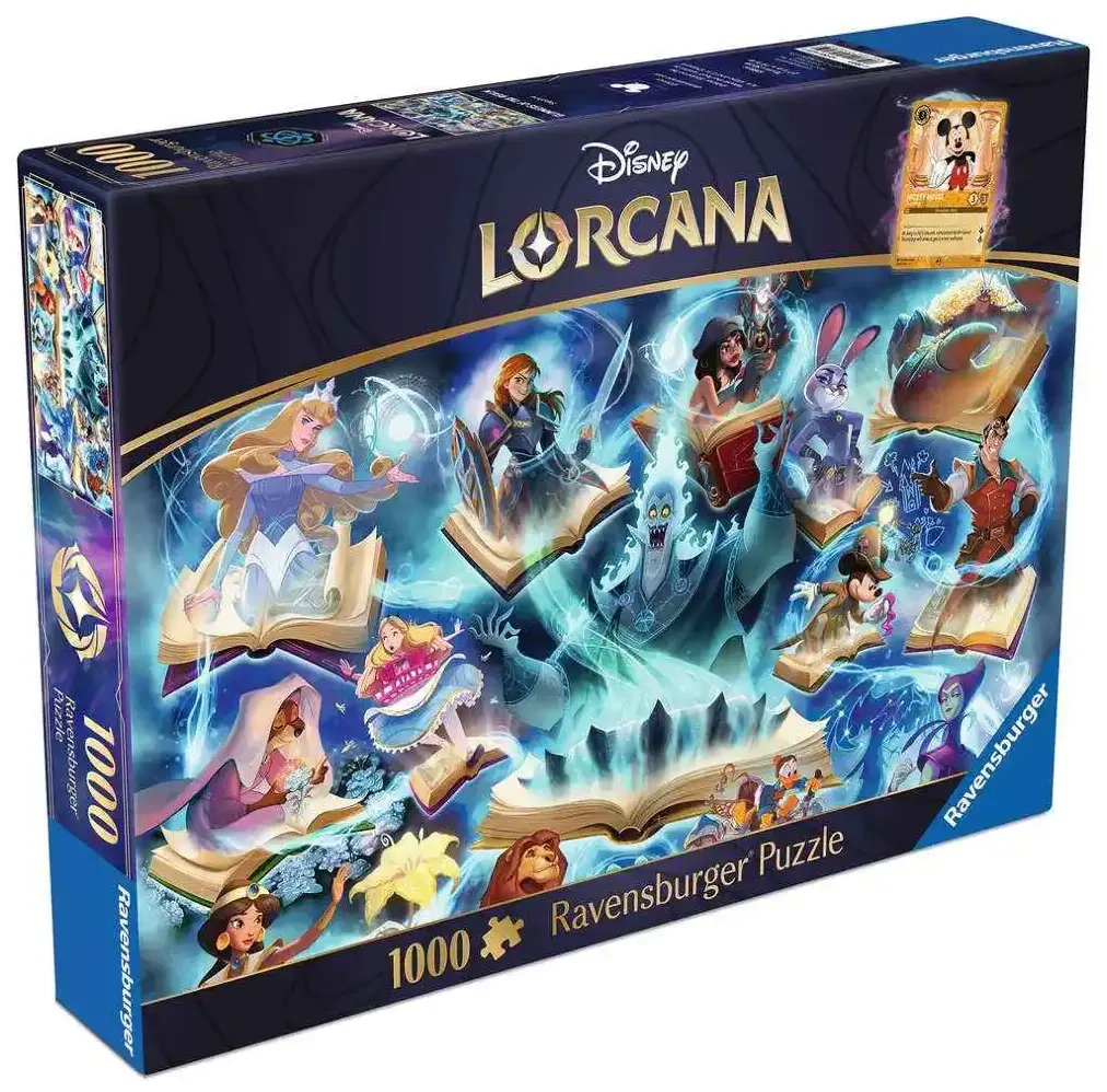 Disney Lorcana Puzzle Glimmers of the Realm: Sapphire