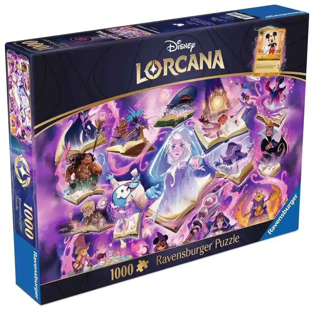 Disney Lorcana Puzzle Glimmers of the Realm: Amethyst