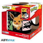 POKEMON - Mug Heat Change - 460 ml - Eevee - cardboard box