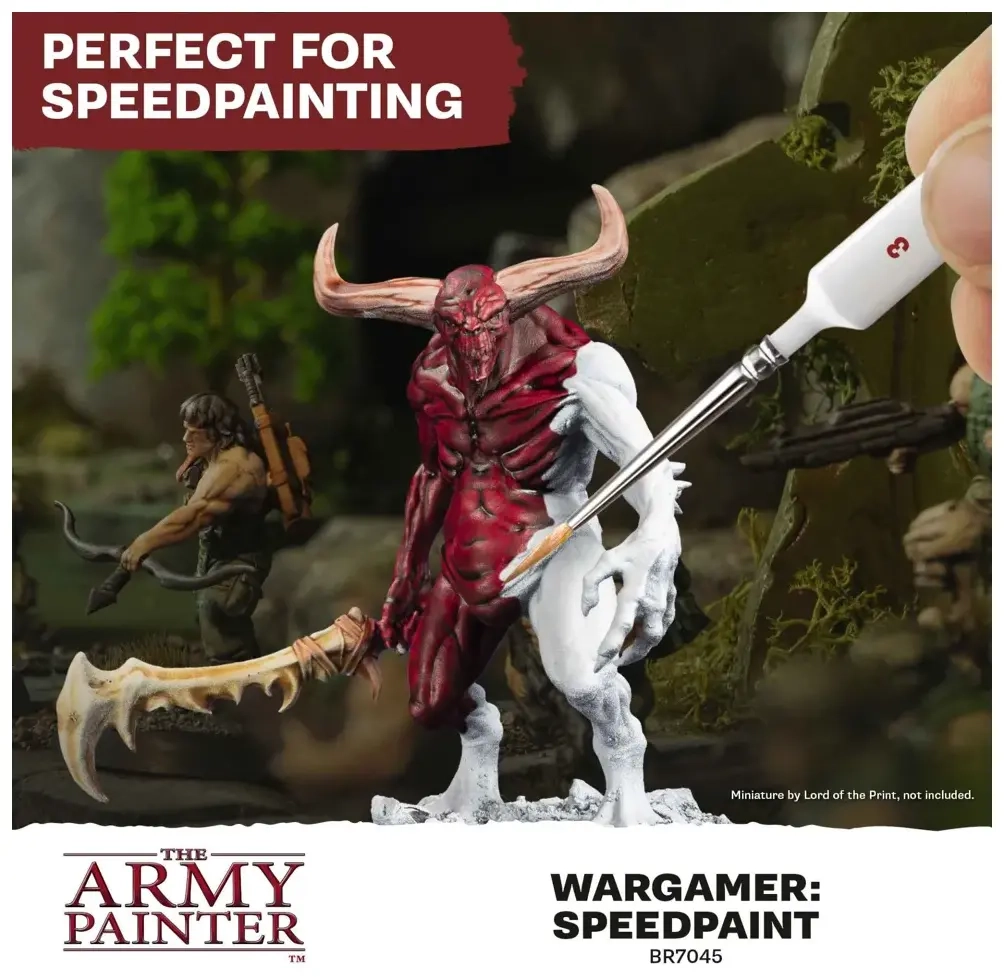 Wargamer Synthetic Brush - Speedpaint (BR7045)