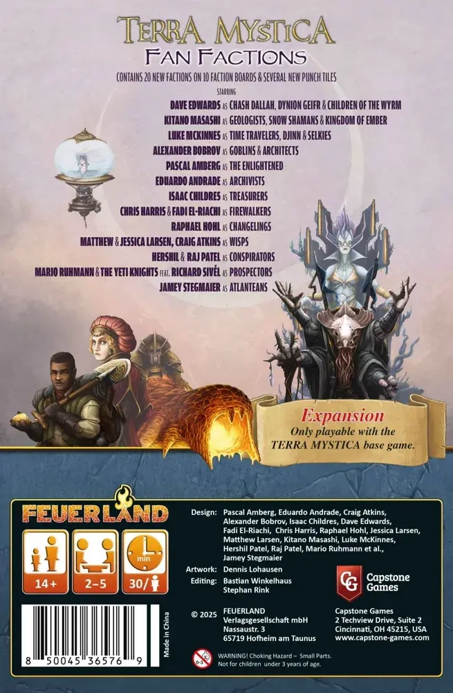 Terra Mystica: Fan Factions - EN
