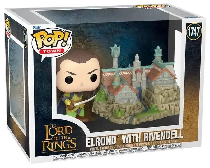 Funko POP! Lord of the Rings - Elrond w. Rivendell