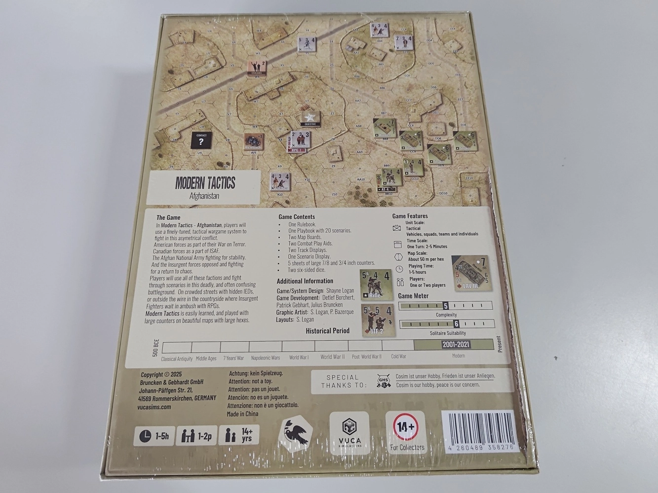 Modern Tactics #1 Afghanistan - EN (Defekte Verpackung)