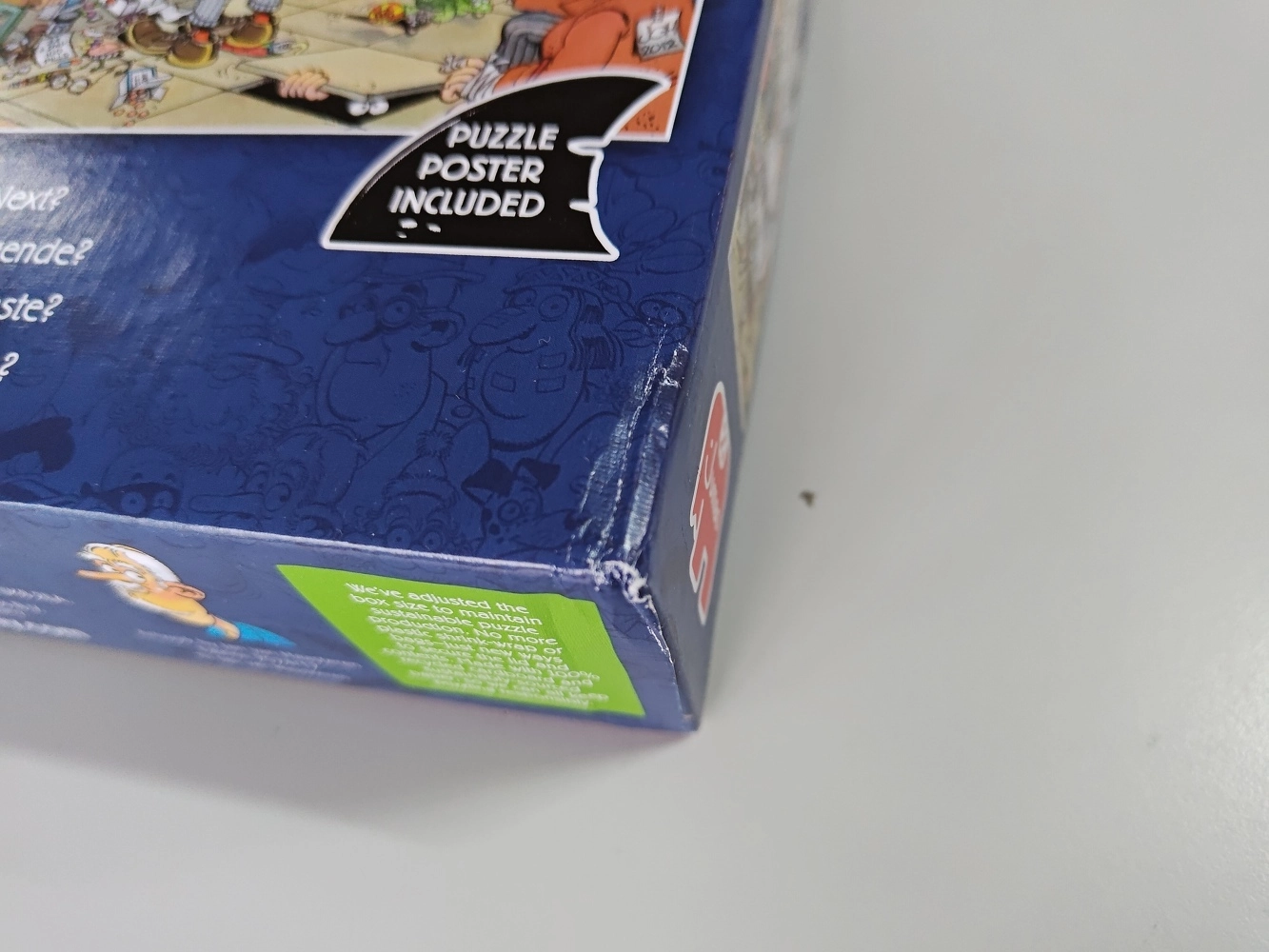 Wer ist der Nächste? - Jan van Haasteren - 500 Teile (Leicht defekte Verpackung)