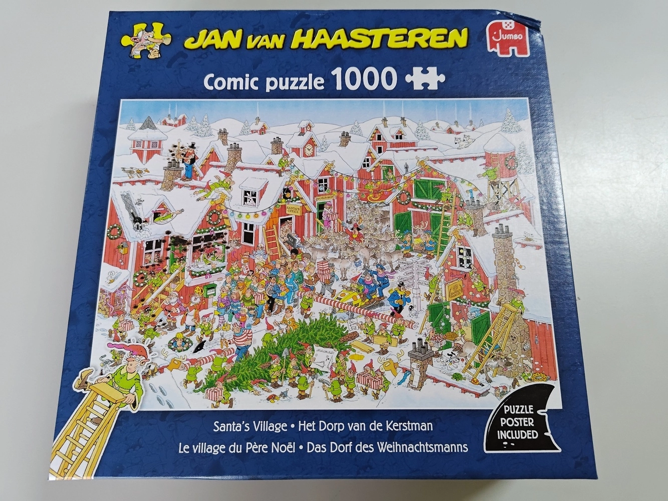 Das Dorf des Weihnachtsmanns - Jan van Haasteren (Defekte Verpackung)