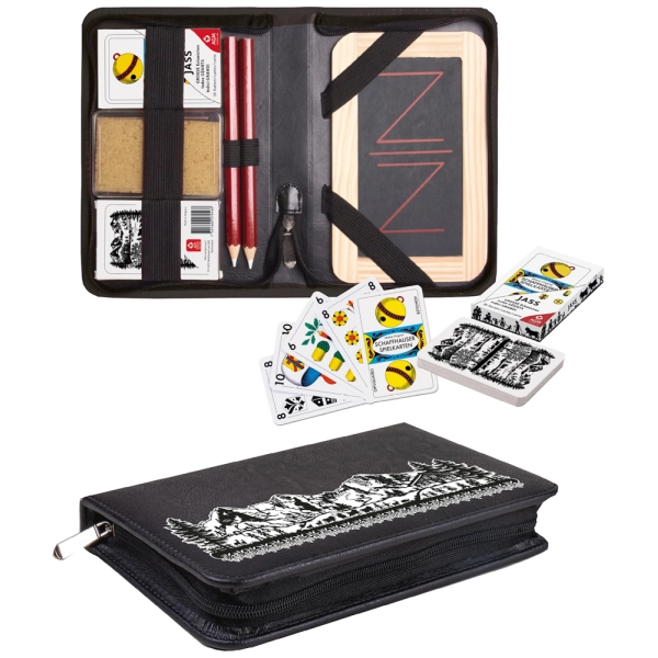 Scherenschnitt Jassetui Jass