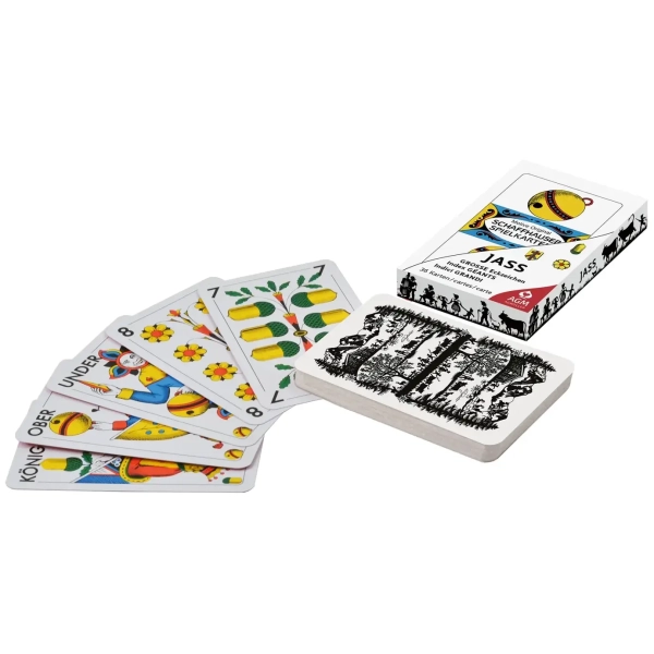 Scherenschnitt Opti Jasskarten