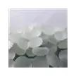 Crystal Clear Frosted Glass Stones Qty 40 or more in 5½" Tube