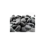 Black Opal Frosted Glass Stones Qty 40 or more in 5½" Tube