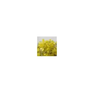 Chessex Gaming Glass Stones in Tube - Catseye Yellow (40)