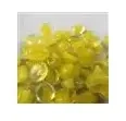 Chessex Gaming Glass Stones in Tube - Catseye Yellow (40)