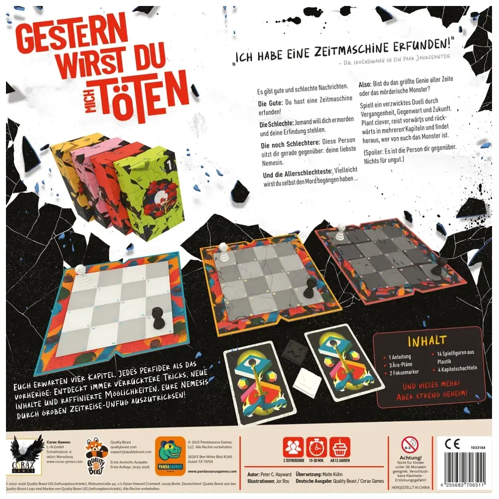 Gestern wirst du mich töten